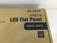 Load image into Gallery viewer, CE 74029/HD 1'x1' White LED Edge-Lit Flat Panel Flushmount 1001375553