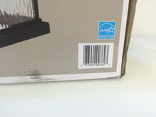 Load image into Gallery viewer, Hampton Bay Lumsden Black LED Motion Sensor Wall Mount Lantern 1000001784