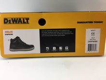 Load image into Gallery viewer, DEWALT DXWP84360 Helix Men's Size 11 Black Leather Steel Toe 6" Work Boot
