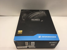 Load image into Gallery viewer, Sennheiser HD 660 S Open Over-Ear Audiophile Headphones Black 508231, NOB