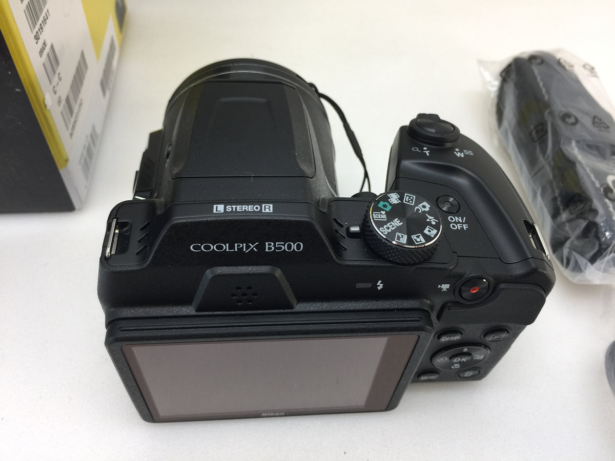Nikon COOLPIX B500 16MP Digital Camera Black NOB – NT Electronics LLC