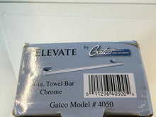 Load image into Gallery viewer, Gatco 4050 Elevate 24 in. Towel Bar in Chrome