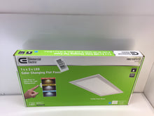 Load image into Gallery viewer, Commercial Electric 74214/HD Dimmable White LED Edge-Lit Deco Panel Flush Mount