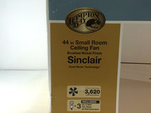 Load image into Gallery viewer, Hampton Bay AL958-BN Sinclair 44" Brushed Nickel Ceiling Fan 803548