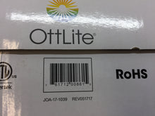 Load image into Gallery viewer, OttLite 43828C 56.75 in. LED 2-in-1 Magnifier Gray Floor and Table Lamp