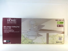 Load image into Gallery viewer, Home Decorators SW1422WH Merwry 52" LED Indoor White Ceiling Fan 1001238112