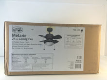 Load image into Gallery viewer, Hampton Bay AL508-ORB Metarie 24" Oil-Rubbed Bronze Ceiling Fan 1000564638