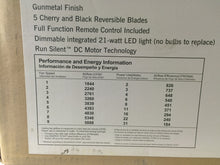 Load image into Gallery viewer, Home Decorators Collection AM472-GM Montpelier 56" Gunmetal Ceiling Fan 734721