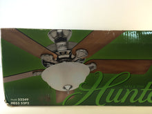 Load image into Gallery viewer, Hunter 53249 Pro's Best Five Minute 52 in. Indoor Brushed Nickel Ceiling Fan