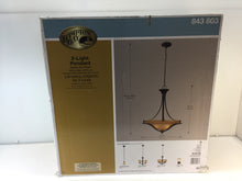 Load image into Gallery viewer, Hampton Bay ESS8913 3-Light Rustic Iron Pendant 843803