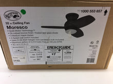 Load image into Gallery viewer, Hampton Bay 14411 Moresco 32 in. Indoor Oil Rubbed Bronze Ceiling Fan 1000553657
