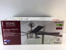 Load image into Gallery viewer, HDC SW1422BN Merwry 52" Integrated LED Brushed Nickel Ceiling Fan 1001028991