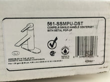 Load image into Gallery viewer, Delta 561-SSMPU-DST Compel 1-Hole 1-Handle Bathroom Faucet in Stainless