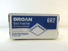 Load image into Gallery viewer, Broan 682 Duct Free 0 CFM Ceiling Exhaust Fan
