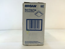 Load image into Gallery viewer, Broan 682 Duct Free 0 CFM Ceiling Exhaust Fan