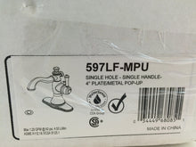 Load image into Gallery viewer, Delta 597LF-MPU Cassidy 1-Hole 1-Handle Bathroom Faucet, Chrome