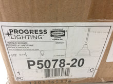 Load image into Gallery viewer, Progress Lighting Madison 1-Light Antique Bronze Mini Pendant P5078-20