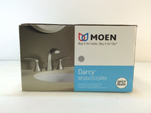 Load image into Gallery viewer, MOEN WS84551SRN Darcy 8" Widespread High-Arc Bathroom Faucet, Brushed Nickel