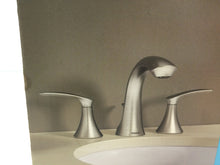 Load image into Gallery viewer, MOEN WS84551SRN Darcy 8" Widespread High-Arc Bathroom Faucet, Brushed Nickel