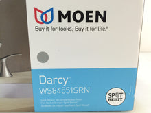 Load image into Gallery viewer, MOEN WS84551SRN Darcy 8" Widespread High-Arc Bathroom Faucet, Brushed Nickel