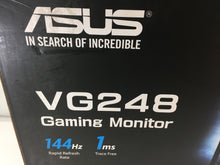 Load image into Gallery viewer, ASUS VG248QE 24" Widescreen LED LCD Gaming Monitor NOB