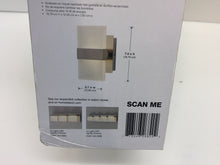 Load image into Gallery viewer, HDC 28616-HBU Harmen Collection 10-Watt Chrome LED Wall Sconce 1002352670
