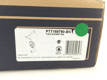 Load image into Gallery viewer, Peerless PTT188790-BN 1-Handle Tub & Shower Faucet Trim Kit, Brushed Nickel