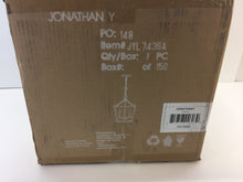 Load image into Gallery viewer, JONATHAN Y Lighting JYL7436A Pagoda 4 Light 12" Wide LED Taper Candle Pendant