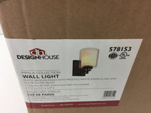 Load image into Gallery viewer, Design House 578153 Impala One Wall Light, Rustic Bronze