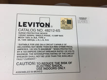 Load image into Gallery viewer, Leviton 48212-6S AC Power Surge Module