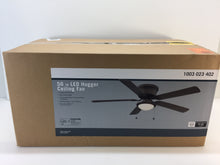 Load image into Gallery viewer, Hugger 56 in. AL383D-EB LED Espresso Bronze Ceiling Fan 1003023402