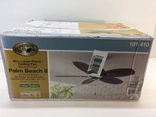 Load image into Gallery viewer, Hampton Bay 59299 Palm Beach II 48" Natural Iron Ceiling Fan 191410