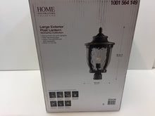 Load image into Gallery viewer, Home Decorators Collection 23446 McCarthy 1-Light Bronze Outdoor Post Mount