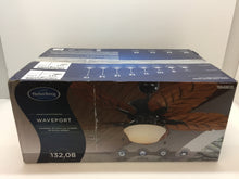Load image into Gallery viewer, Harbor Breeze #0648635 Waveport 52" Weathered Bronze Downrod Mount Ceiling Fan