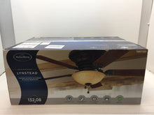 Load image into Gallery viewer, Harbor Breeze 00723 Lynstead 52" Bronze LED Flush Mount Ceiling Fan 807420