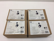 Load image into Gallery viewer, 4x Hampton Bay 16031KITV-BK 2.56" 1-Light Black Dimmable LED Track Lighting Head