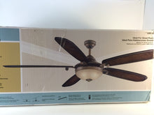 Load image into Gallery viewer, Hampton Bay CL11012 Victoria 70" Indoor French Beige Ceiling Fan 220683