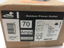 Load image into Gallery viewer, GE U041CP 70 Amp Power Outlet Box