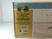 Load image into Gallery viewer, Hampton Bay 51091 Lyndhurst 52" Brushed Nickel Ceiling Fan 850193