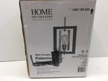 Load image into Gallery viewer, HDC 7927HDCANDI Palermo Grove 1-Light Antique Nickel Mini-Pendant 1003158538