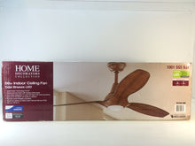 Load image into Gallery viewer, HDC 54662 Tidal Breeze 56 in. LED Indoor Distressed Koa Ceiling Fan 1001555939