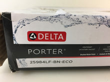 Load image into Gallery viewer, Delta 25984LF-BN-ECO Porter 4" Centerset 2-Handle Bath Faucet Brushed Nickel