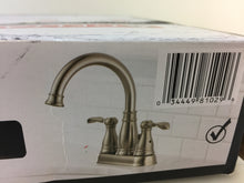 Load image into Gallery viewer, Delta 25984LF-BN-ECO Porter 4" Centerset 2-Handle Bath Faucet Brushed Nickel