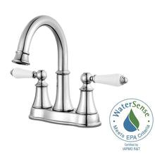 Load image into Gallery viewer, Pfister LF-048-COPC Courant 4" Centerset 2-Handle Bathroom Faucet, Chrome