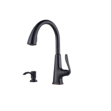 Load image into Gallery viewer, Pfister F-529-7PDY Pasadena Pull-Down Sprayer Kitchen Faucet Tuscan Bronze