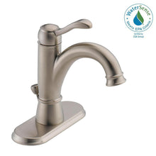 Load image into Gallery viewer, Delta 15984LF-BN-ECO Porter 4" Centerset 1-Handle Bath Faucet Brushed Nickel