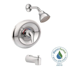 Load image into Gallery viewer, MOEN L2369EP Chateau Single-Handle 1-Spray Tub and Shower Faucet in Chrome