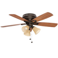Load image into Gallery viewer, Hampton Bay 91608 Maris 44" LED Oil Rubbed Bronze Ceiling Fan 769119