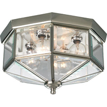 Load image into Gallery viewer, Progress Lighting P5789-09 11.13" 4-Light Brushed Nickel Flushmount