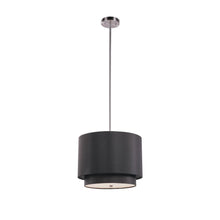 Load image into Gallery viewer, Bel Air Lighting PND-801 BK Cabernet Collection 1-Light Brushed Nickel Pendant